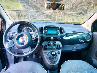 Usata Fiat 500 69 CV (50 kW) 2016 Nero Berlina