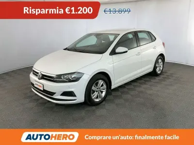 Usata VW Polo Comfortline 95 CV (69 kW) 2020 Bianco Utilitaria