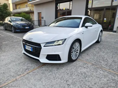 Usata Audi TT S-Line 184 CV (135 kW) 2016 Bianco Coupé