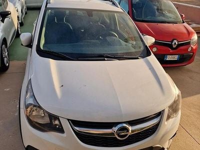 Usata Opel Karl Rocks 75 CV (55 kW) 2018 Bianco Utilitaria