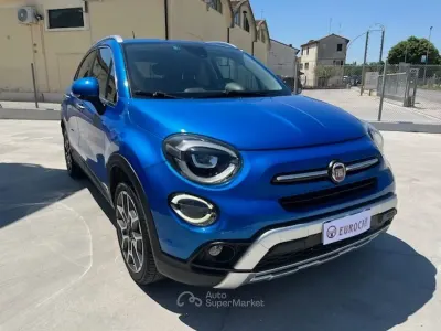 Usata Fiat 500X Cross 95 CV (69 kW) 2018 Blu SUV