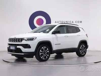Begagnad Jeep Compass Limited 131 HK (96 kW) 2022 Vit SUV