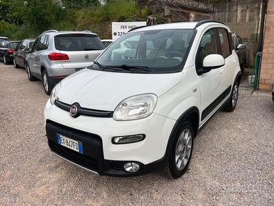 Usata Fiat Panda 4x4 S 75 CV (55 kW) 2014 Bianco Utilitaria
