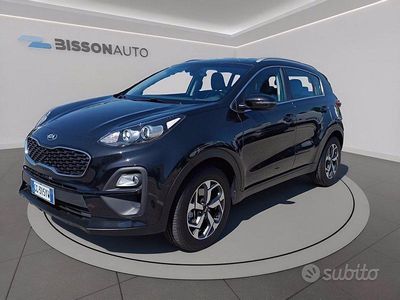 Begagnad Kia Sportage 136 HK (100 kW) 2021 Svart SUV