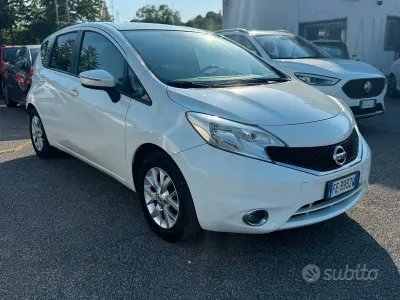 Usata Nissan Note Acenta 90 CV (66 kW) 2016 Bianco Utilitaria