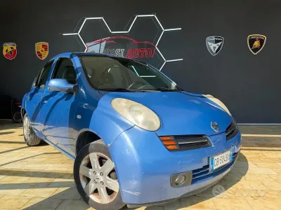 Usata Nissan Micra Acenta 88 CV (64 kW) 2003 Blu Utilitaria