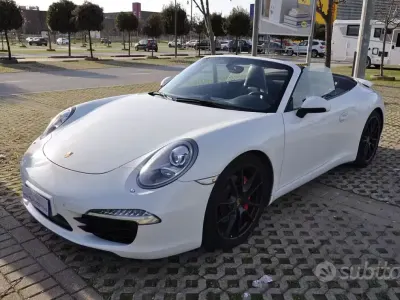 Usata Porsche 911 Carrera S Cabriolet 400 CV (294 kW) 2013 Bianco Cabrio