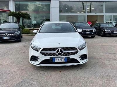 Usata Mercedes A180 Premium 116 CV (85 kW) 2019 Bianco Berlina