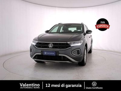 Usata VW T-Roc Life 116 CV (85 kW) 2023 Grigio SUV