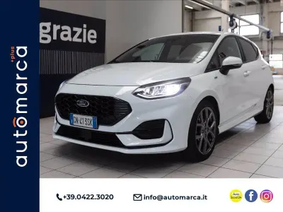 Usata Ford Fiesta ST-Line 125 CV (91 kW) 2023 Bianco Utilitaria
