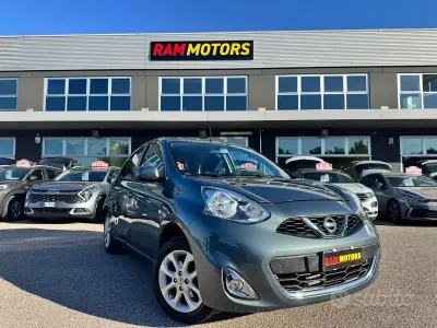 Gebraucht Nissan Micra Acenta 80 PS (58 kW) 2017 Grau Kleinwagen