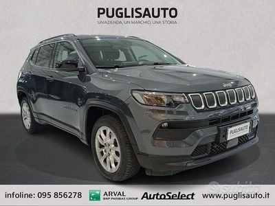 Käytetty Jeep Compass Longitude 131 HP (96 kW) 2021 Harmaa Katumaasturi