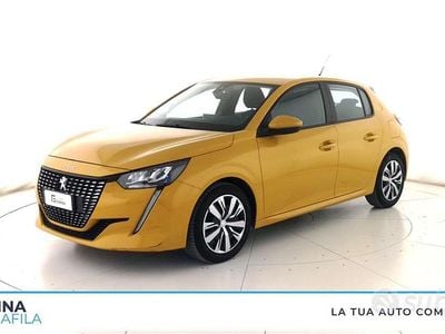 Usata Peugeot 208 Active 75 CV (55 kW) 2020 Giallo Utilitaria
