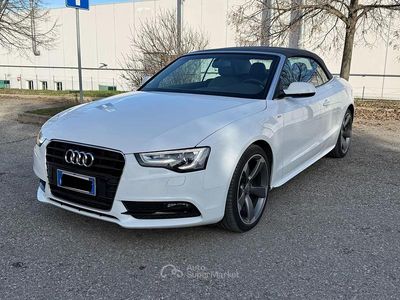 Usata Audi A5 Advanced Plus 177 CV (130 kW) 2014 Bianco Coupé