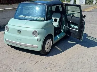 Occasion Fiat Topolino 5 kW (8 ch) 2024 Vert Citadine