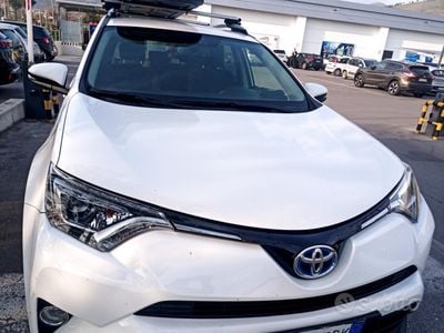 Usata Toyota RAV4 Hybrid Active 124 CV (91 kW) 2016 Bianco SUV