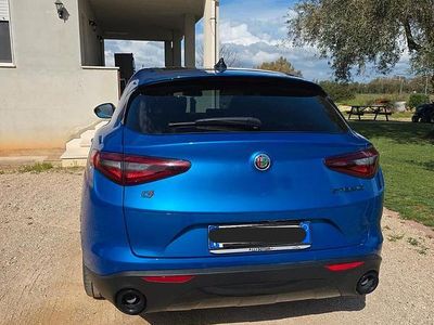 Usata Alfa Romeo Stelvio 190 CV (139 kW) 2021 Blu SUV