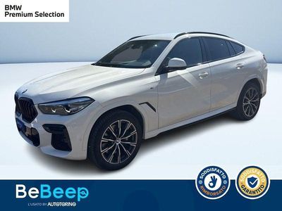Bianco pastello Usata 2021 BMW X6 M Sport SUV | 58.500 € (Ottimo prezzo)