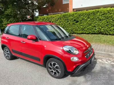 Usata Fiat 500L Cross 95 CV (69 kW) 2021 Rosso Monovolume