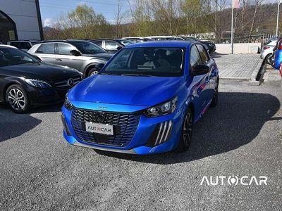 Usata Peugeot 208 Allure 101 CV (74 kW) 2025 Blu vertigo Utilitaria