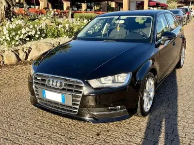 Usata Audi A3 Ambition 110 CV (80 kW) 2015 Nero Berlina