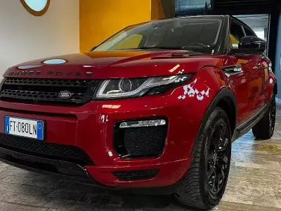 Usata Land Rover Range Rover evoque HSE Dynamic 150 CV (110 kW) 2018 Rosso SUV