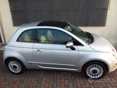 Usata Fiat 500 Lounge 69 CV (50 kW) 2009 Grigio Cabrio