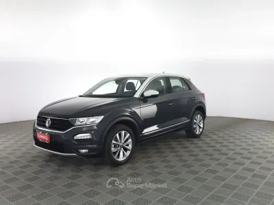 Usado VW T-Roc Style 110 CV (80 kW) 2021 Gris SUV