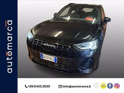 Usata Audi Q3 S-Line 190 CV (139 kW) 2022 Nero SUV