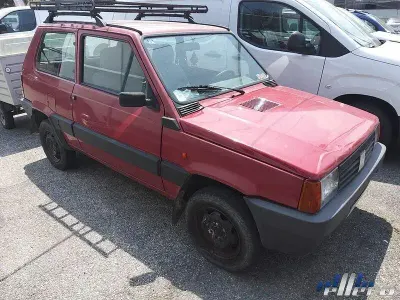 Usata Fiat Panda 4x4 54 CV (39 kW) 2003 Rosso Utilitaria