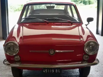 Usata Fiat 850 1960 Rosso Coupé