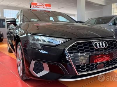 Usata Audi A3 Advanced 150 CV (110 kW) 2021 Nero Berlina