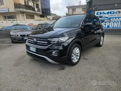 Usata VW T-Cross Advance 110 CV (80 kW) 2022 Nero SUV