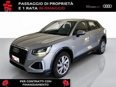 Usata Audi Q2 Advanced Plus 150 CV (110 kW) 2023 Argento floret metallizzato SUV