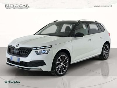 Usata Skoda Kamiq 150 CV (110 kW) 2021 Bianco luna metallizzato SUV