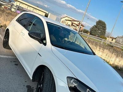 Usata VW Golf VII 110 CV (80 kW) 2013 Bianco Berlina
