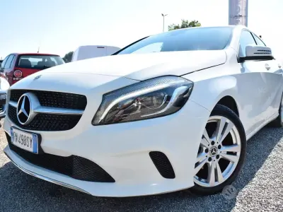 Usata Mercedes A180 109 CV (80 kW) 2018 Bianco Berlina