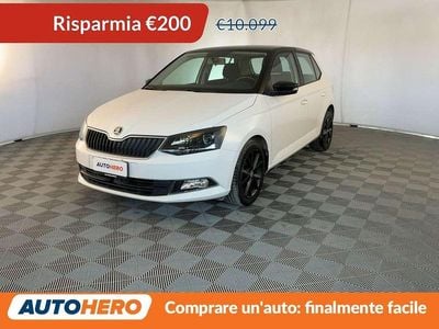 Usata Skoda Fabia 75 CV (55 kW) 2017 Bianco Utilitaria