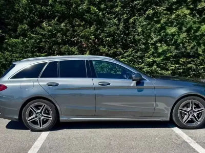 Begagnad Mercedes C220 Premium 194 HK (142 kW) 2018 Grå Kombi