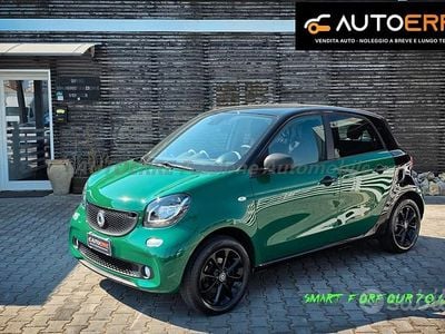 Usata Smart ForFour Prime 71 CV (52 kW) 2017 Verde Utilitaria