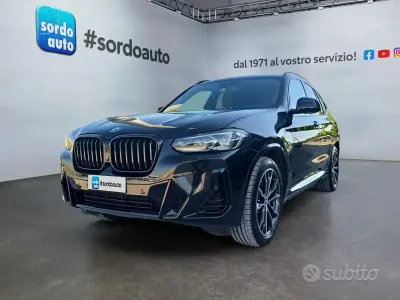 Usata BMW X3 M Sport 184 CV (135 kW) 2022 Nero SUV