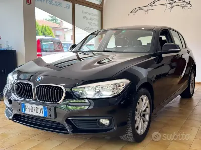 Usata BMW 116 Advantage 116 CV (85 kW) 2017 Nero Utilitaria