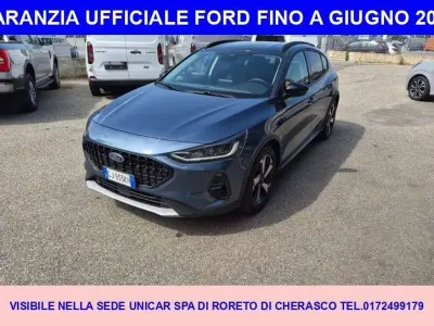 Usata Ford Focus Active 125 CV (91 kW) 2022 Chrome blue