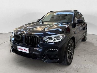 Usata BMW X3 M Sport 190 CV (139 kW) 2020 Nero metallizzato SUV