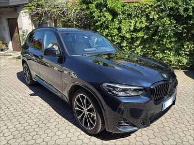 Usata BMW X3 M Sport 190 CV (139 kW) 2023 Blu/azzurro SUV