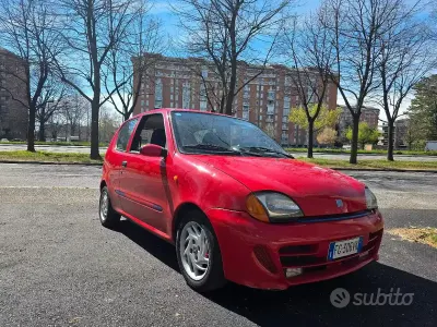 Usata Fiat Seicento Abarth 54 CV (39 kW) 1999 Rosso Utilitaria