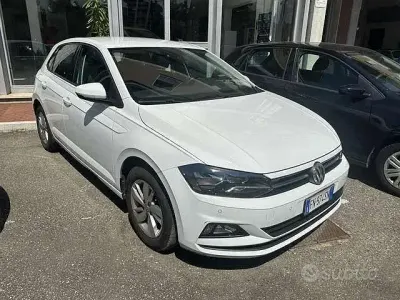 Usata VW Polo Highline 95 CV (69 kW) 2018 Bianco Utilitaria