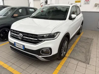 Usata VW T-Cross Advance 116 CV (85 kW) 2019 Bianco SUV