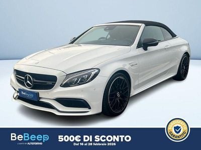 Usata Mercedes C63 AMG AMG 475 CV (349 kW) 2018 Bianco Cabrio