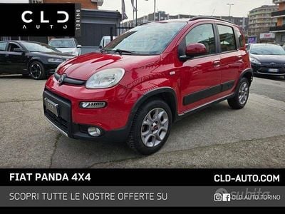 Usata Fiat Panda 4x4 S 86 CV (63 kW) 2013 Rosso Utilitaria